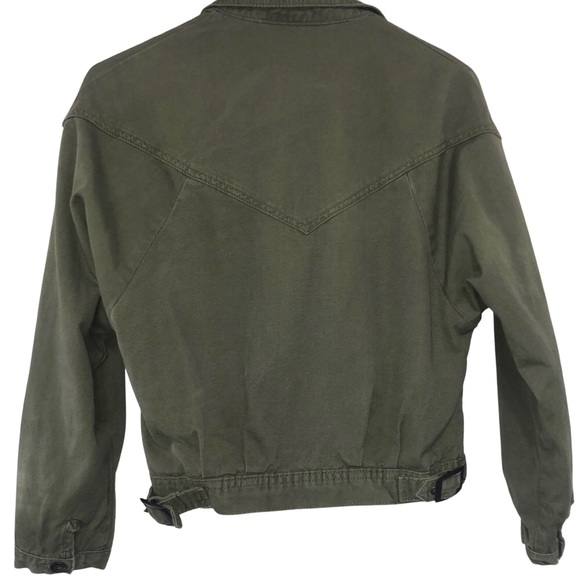 Brandy Melville | Army Green Jacket - Picture 3 of 7
